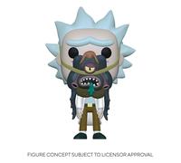 Rick & Morty Pop Animation Vinile Figura Rick W/ Glorzo 9 Cm Funko