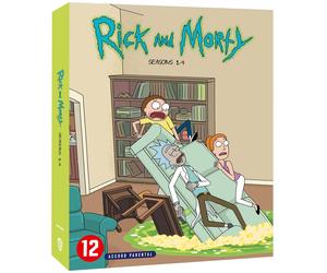 Rick & morty, saisons 1 à 4 (DVD) Justin Roiland Spencer Grammer Dan Harmon