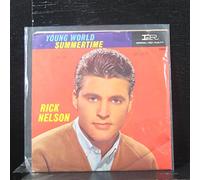 RICK NELSON - summertime / young world 45 rpm single