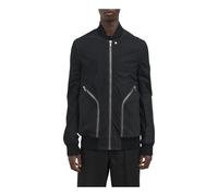 Rick Owens - Bomber Angled Bauhaus Flight - - Jackets - Uomo - Nero - 2XL
