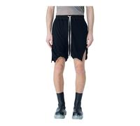 Rick Owens - Boxer in Cotone con Finitura Drappeggiata - - Shorts - Uomo - Nero - 2XL
