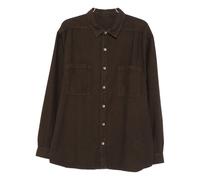 Rick Owens - Camicia di Cotone Marrone con Tasche sul Petto - - Blouses & Shirts - Uomo - Marrone - L
