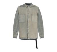Rick Owens - Camicia di jeans - - Shirts - Uomo - Grigio - M