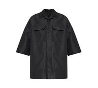Rick Owens - Camicia Oversize a Maniche Corte - - Shirts - Uomo - Nero - M