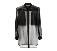 Rick Owens - Camicia Oversize Nera Jumbo - - Blouses & Shirts - Donna - Nero - S