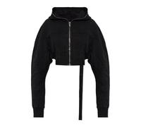 Rick Owens - Collage Gimp Hoodie - - Sweatshirts & Hoodies - Donna - Nero - L