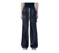Rick Owens - Creatch Wide Cargo Drawstring Pants - - Trousers - Uomo - Nero - S