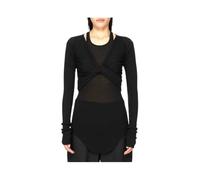Rick Owens - Crop Wrap - - Tops - Donna - Nero - L