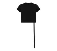 Rick Owens - Cropped Small Level T-Shirt - - Tops - Donna - Nero - M