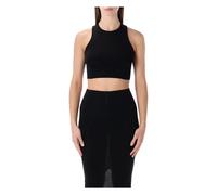 Rick Owens - Cropped Tank Top - - Tops - Donna - Nero - M