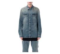 Rick Owens - Denim Camicie - - Shirts - Uomo - Blu - L