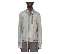 Rick Owens - Denim Concealed Zipfront Jacket - - Jackets - Uomo - Blu - M