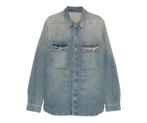 Rick Owens - Denim Outershirt Jacket - - Jackets - Uomo - Blu - 2XL