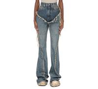 Rick Owens - Double Cargo Jumbo Belas - - Jeans - Donna - Blu - S