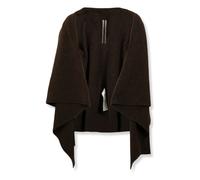 Rick Owens - Draped Cardigan - - Jackets - Donna - Marrone - M