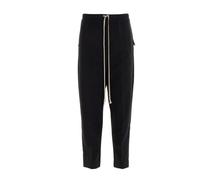 Rick Owens - Drawstring Astaires Cropped Pants - - Trousers - Donna - Nero - L