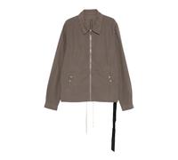 Rick Owens - Zipfront Jkt - - Jackets - Uomo - Marrone - M