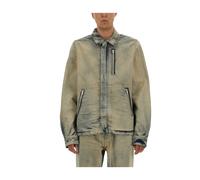 Rick Owens - Giacca di jeans con zip nascosta - - Jackets - Uomo - Multicolore - M