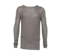 Rick Owens - Girocollo a coste - - Knitwear - Uomo - Grigio - L