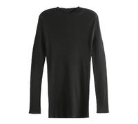 Rick Owens - Girocollo a Coste - - Knitwear - Uomo - Nero - M