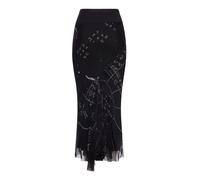 Rick Owens - Gonna Lunga Temple Calf Bias - - Skirts - Donna - Nero - M