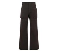 Rick Owens - Jeans in Tela Marrone con Chiusura a Zip - - Trousers - Uomo - Marrone - W32
