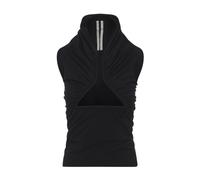 Rick Owens - Jersey SS Prong Top - - Tops - Donna - Nero - S