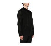 Rick Owens - Jumbo Fogpocket Outershirt Nero - - Shirts - Uomo - Nero - L