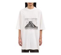 Rick Owens - Jumbo SS T-Shirt - - Tops - Uomo - Bianco - S