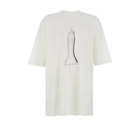 Rick Owens - Jumbo SS T - - Tops - Uomo - Bianco - XS
