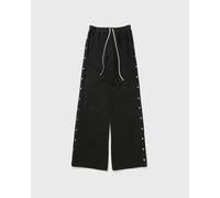 Rick Owens KNIT SWEAT PANTS-WIDE PUSHER PANTS men Casual Pants black in taglia:M