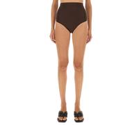 Rick Owens - Lilies High-waist Mini Shorts - - Shorts - Donna - Marrone - S