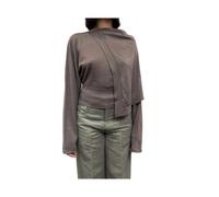 Rick Owens - Maglia a scialle - - Knitwear - Donna - Viola - XS