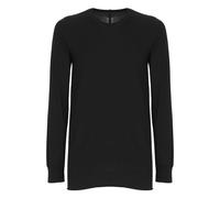 Rick Owens - Maglia Girocollo in Jersey di Cotone - - Knitwear - Uomo - Nero - M