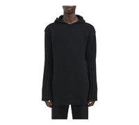 Rick Owens - Maglione con cappuccio in cashmere e seta - - Knitwear - Uomo - Nero - M