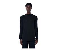 Rick Owens - Maglione Girocollo a Maglia Fine - - Knitwear - Uomo - Nero - M