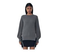Rick Owens - Maglione in Maglia a Coste - - Knitwear - Donna - Grigio - XS