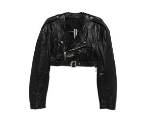 Rick Owens - Micro Biker Belted Jacket - - Jackets - Donna - Nero - S