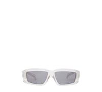 Rick Owens - Occhiali da Sole Rettangolari Traslucidi con Lenti Colorate - - Accessories - unisex - Grigio - ONE SIZE