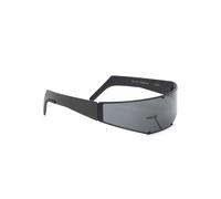 Rick Owens - Occhiali da Sole Shield Neri Dettaglio Logo - - Accessories - Uomo - Nero - ONE SIZE