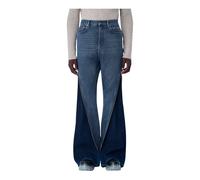 Rick Owens - Pantaloni Banana con zip in misto cotone - - Jeans - Uomo - Grigio - W32