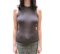 Rick Owens - Rib Tank - - Knitwear - Donna - Grigio - S