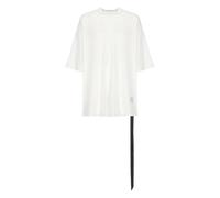Rick Owens - Ribbon Cotton T-shirt - - Tops - Uomo - Bianco - ONE SIZE