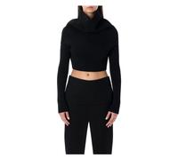 Rick Owens - Runway LS Cowl - - Knitwear - Donna - Nero - S