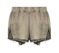 Rick Owens - Shorts di jeans con bordo grezzo - - Shorts - Donna - Grigio - M
