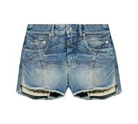 Rick Owens - Shorts in denim effetto vintage - - Shorts - Donna - Blu - W29