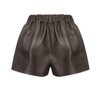 Rick Owens - Shorts in Pelle - - Shorts - Donna - Grigio - S