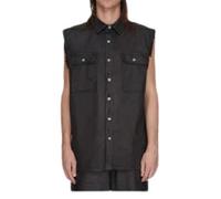 Rick Owens - SL Tommy Jumbo Outershirt - - Tops - Uomo - Nero - L