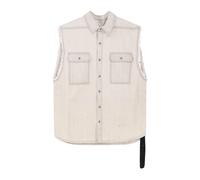 Rick Owens - SL Tommy Jumbo Vest - - Jackets - Uomo - Bianco - XL