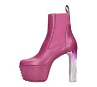 Rick Owens - Stivaletti Beatle con Griglia Minimal - - Shoes - Donna - Rosa - 37 EU